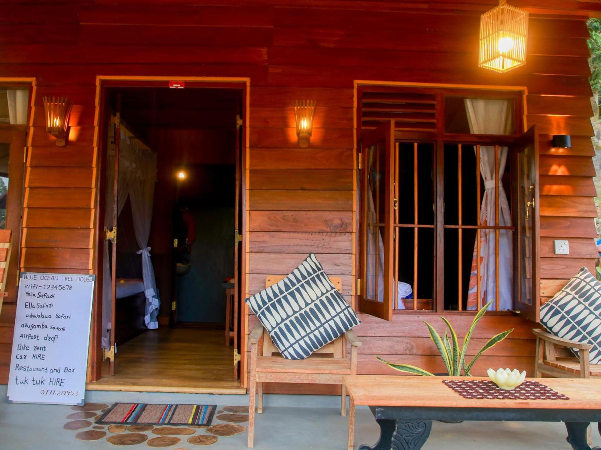Villa Blue Ocean Tree House Hiriketiya Dikwella Sur Exterior foto